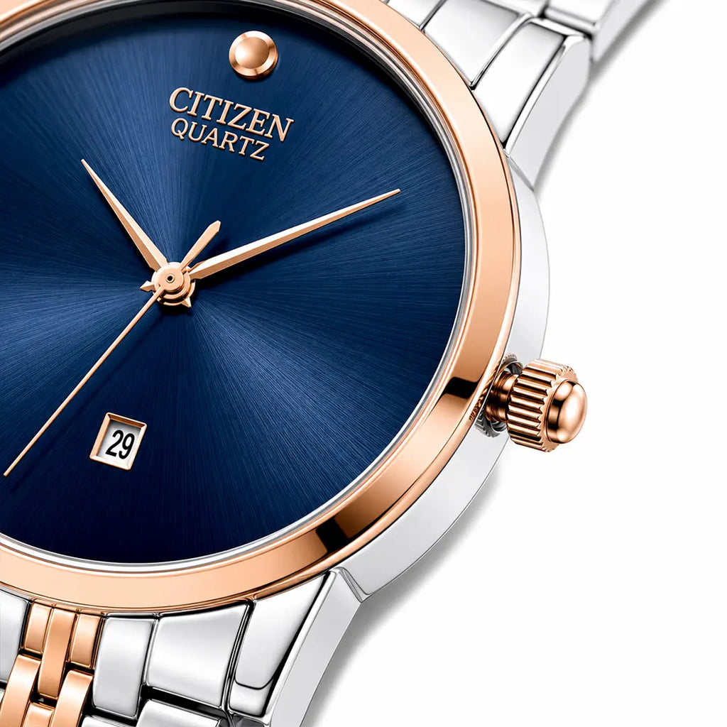 Citizen Quartz Museum Series (Master Copy) | Premium Minimalist Dial with Bi-Tonal Link Bracelet