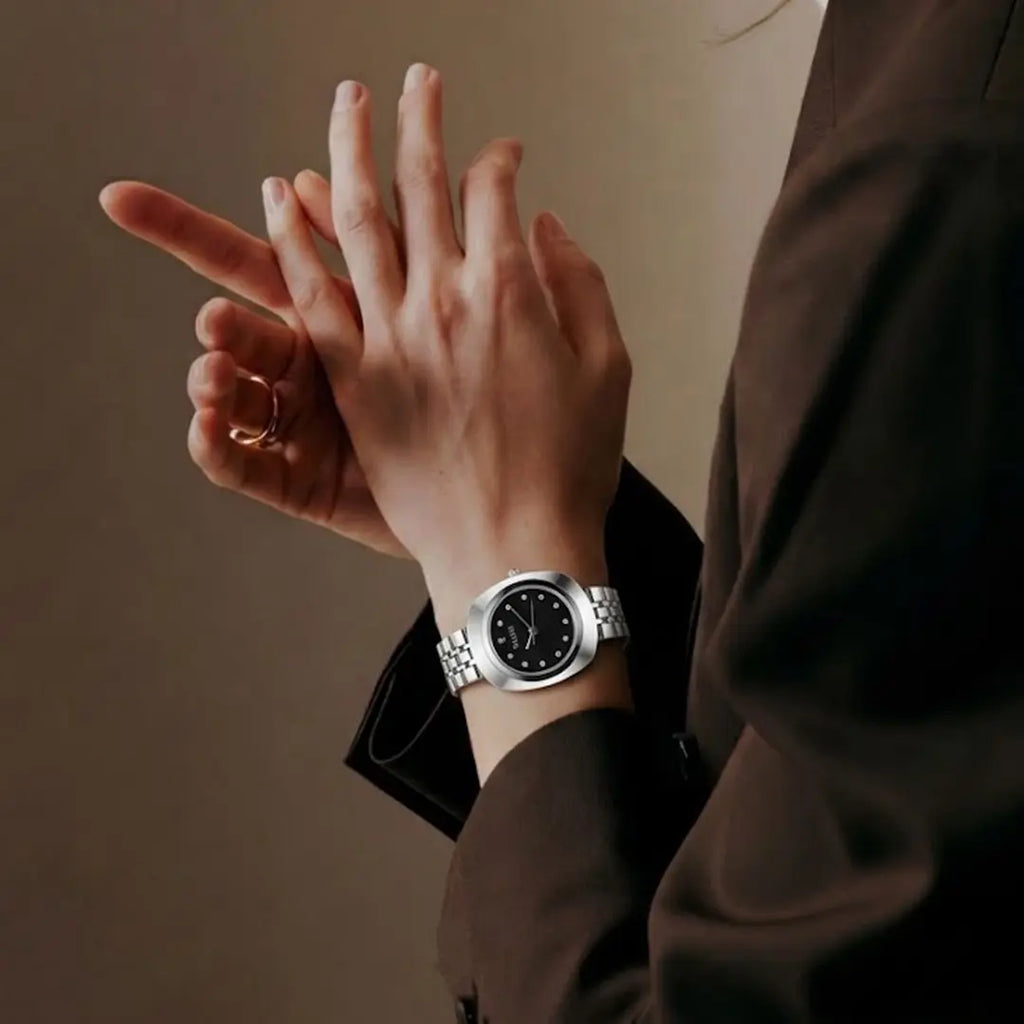 Timas Aura Shield Series | Elegantly Sculpted Ladies Dress Watch