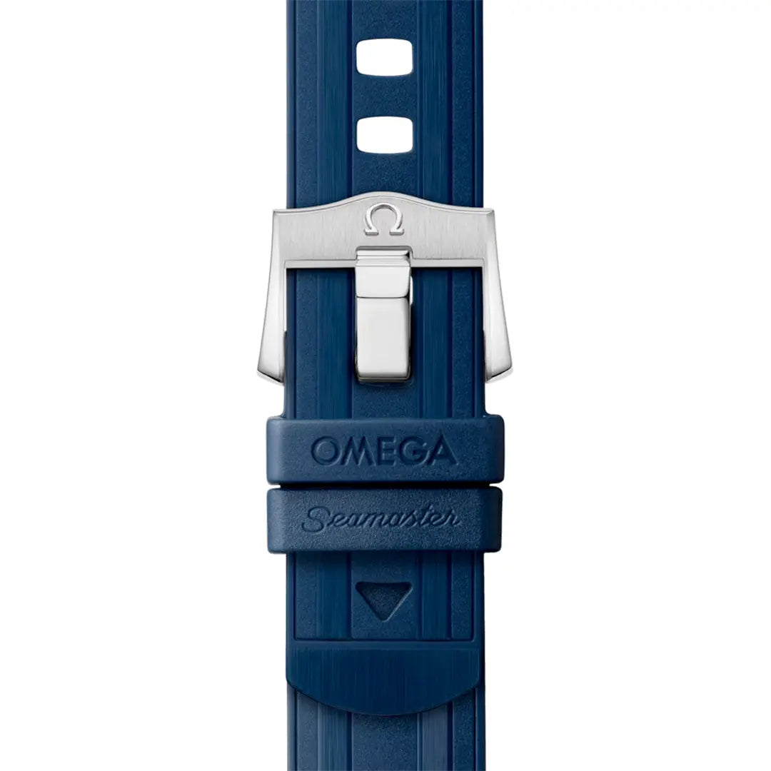 Omega Seamaster (Automatic Master Copy) | Premium Wave Dial with Integrated Rubber Strap