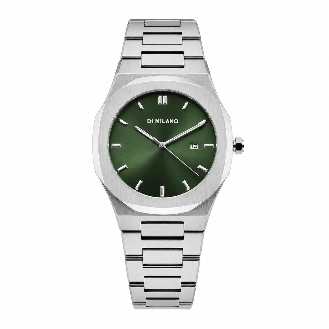 D1 Milano Ultra Thin Series (Master Copy) | Premium Polyogonal Bezel with Integrated Steel Bracelet
