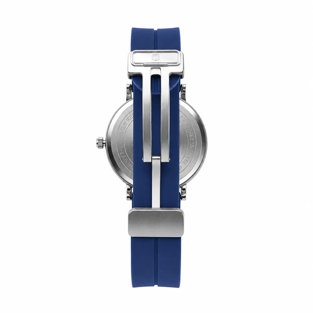 Timas Vector Series | Futuristic Geometric Dial Sports Watch with Premium Silicone Strap