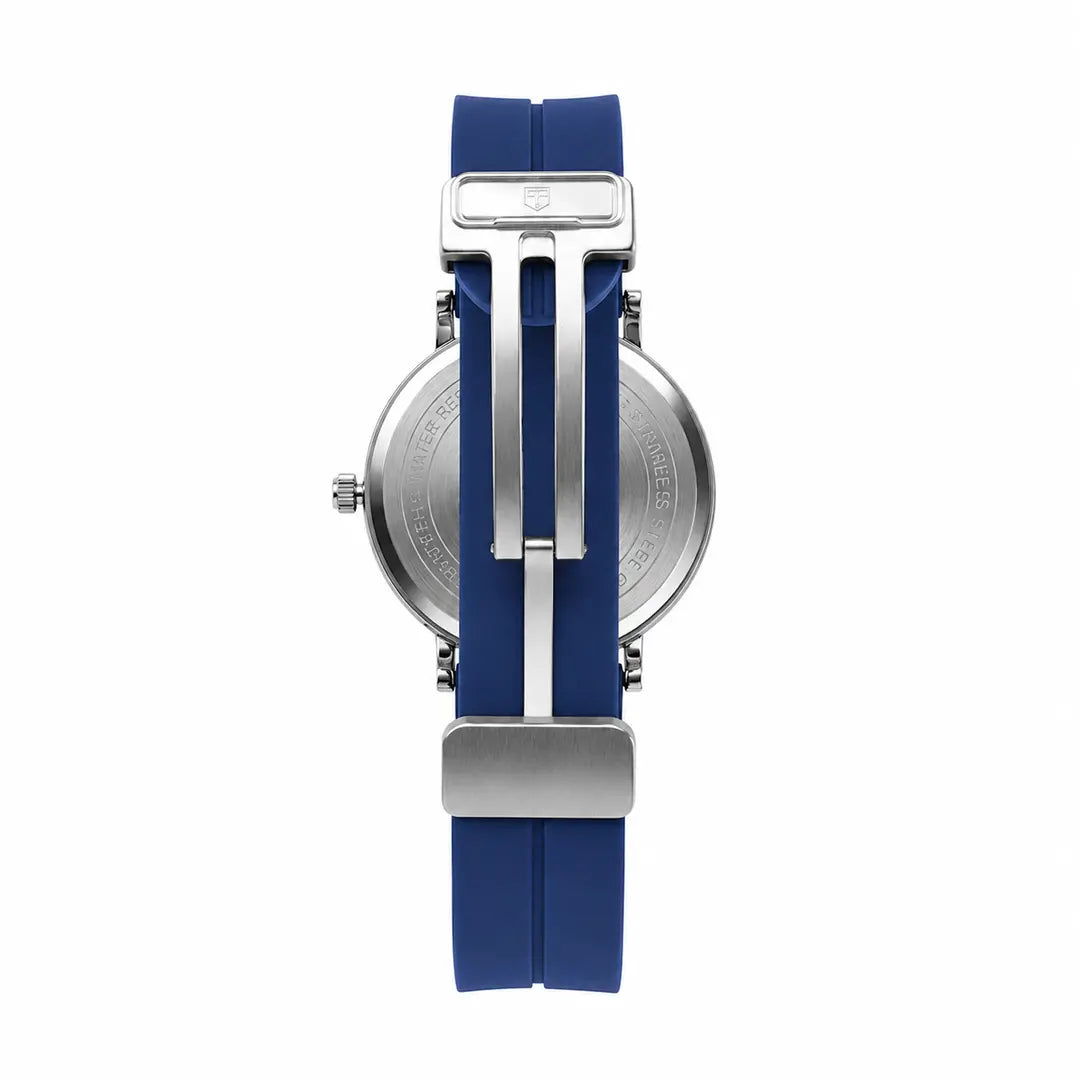 Timas Vector Series | Futuristic Geometric Dial Sports Watch with Premium Silicone Strap