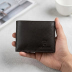 Timas Signature Executive | Premium Genuine Leather Bifold Wallet for Men