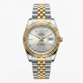 Rolex Day-Date President Series (Automatic Master Copy) | Premium Fluted Bezel with Jubilee Link Bracelet