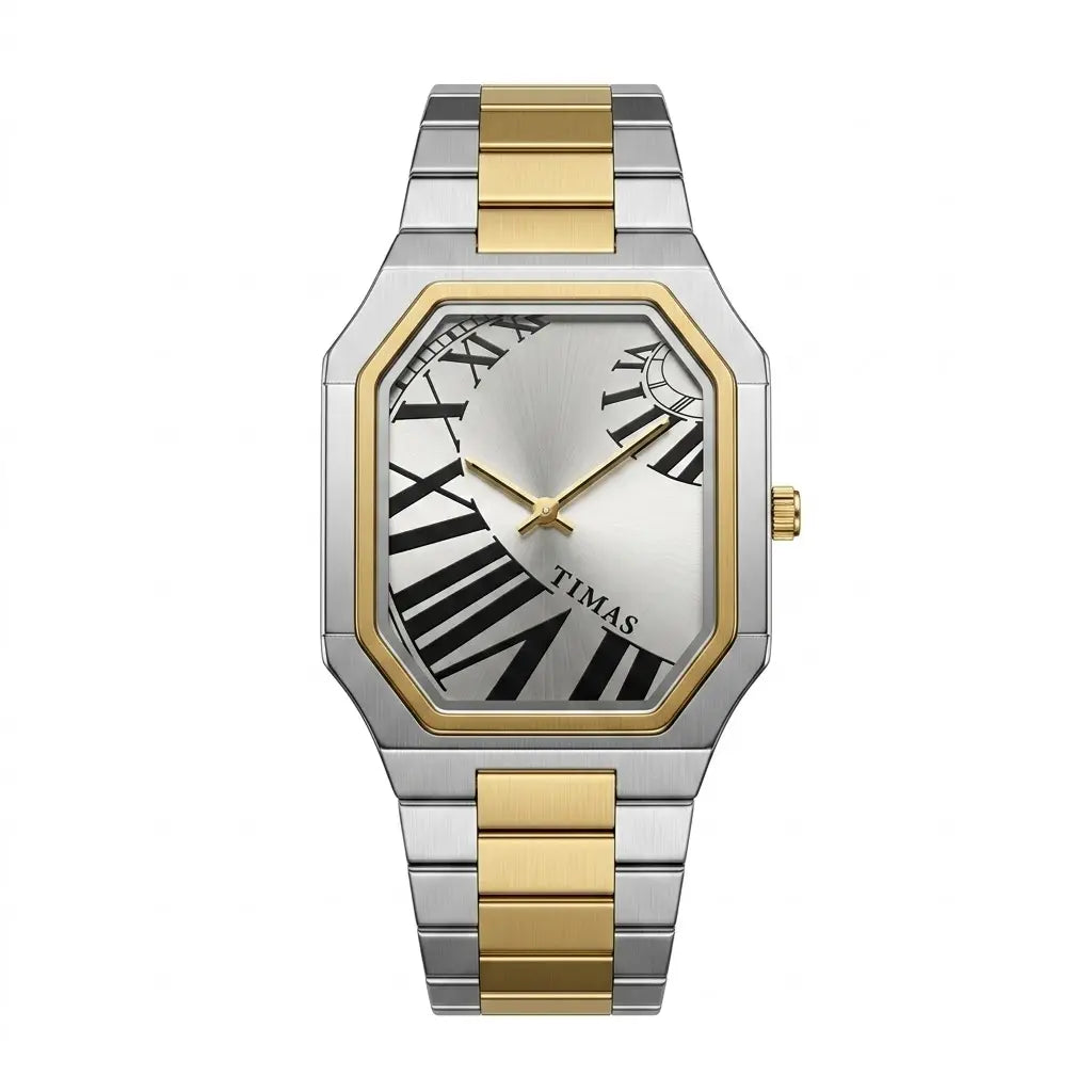 Timas Avant-Garde Slim Edition | Ultra-Lightweight Artistic Roman Dial Watch