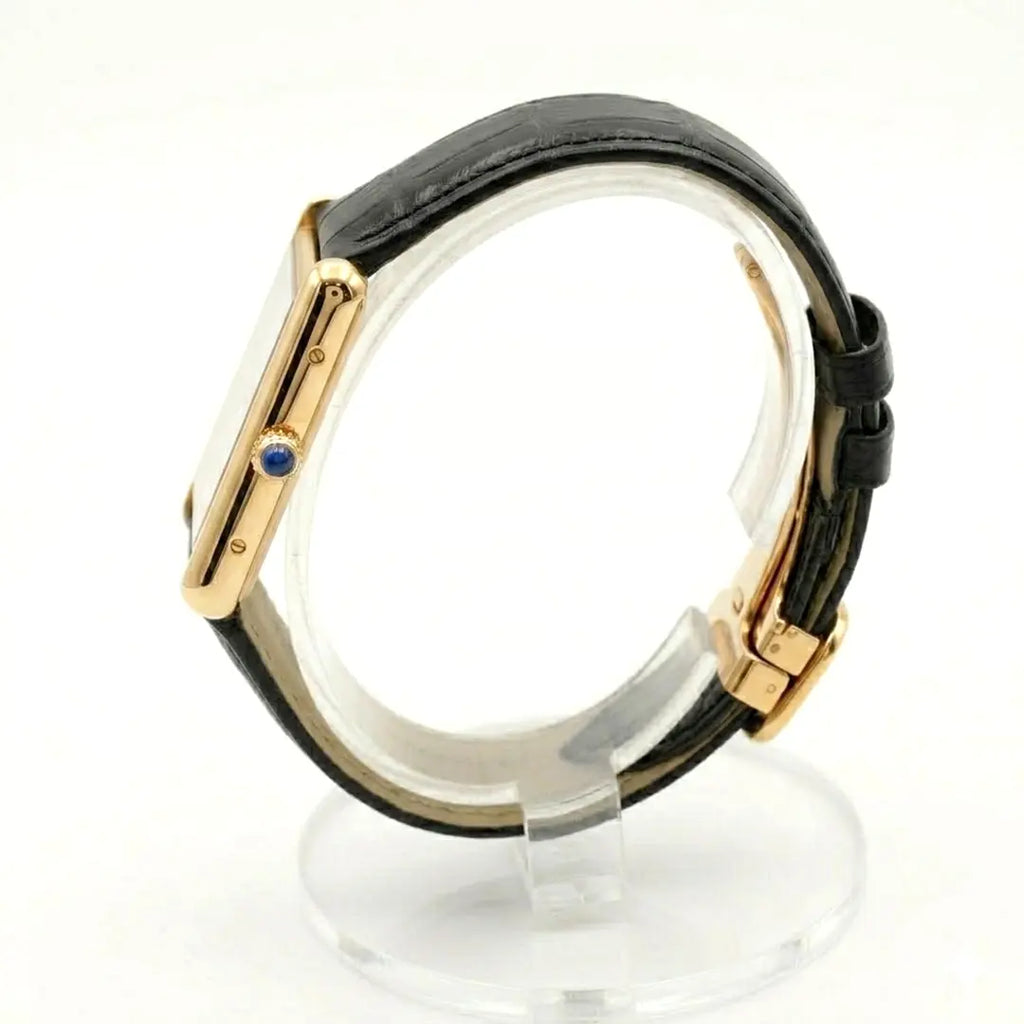 Vintage tank edition | Luxury rectangular roman dial with premium deployment clasp