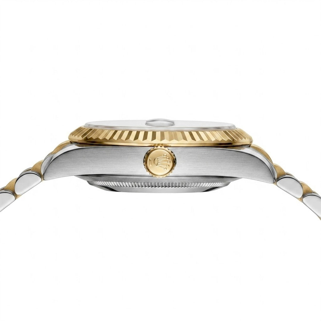 Rolex Day-Date President Series (Automatic Master Copy) | Premium Fluted Bezel with Jubilee Link Bracelet