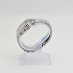 Cartier Santos Horizon Series | Pavé-Set Geometric Grandeur with Timeless Roman Dial