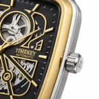 Timekey automatic skeleton | Premium square-bezel mechanical series