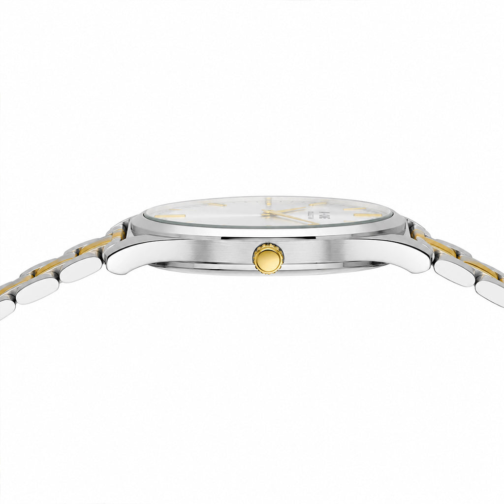 A-ONE COLLECTION Executive Edition | Metallic Sunburst Dial Stainless Steel Quartz Watch (AWAM-00271)