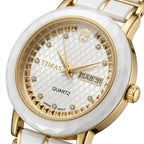 TIMAS Ceramic Diamond-Facet Edition | High-Tech Ceramic Day-Date Quartz Watch