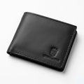 Timas signature edition | premium genuine leather wallet with contrast stitching