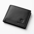 Timas signature edition | premium genuine leather wallet with contrast stitching