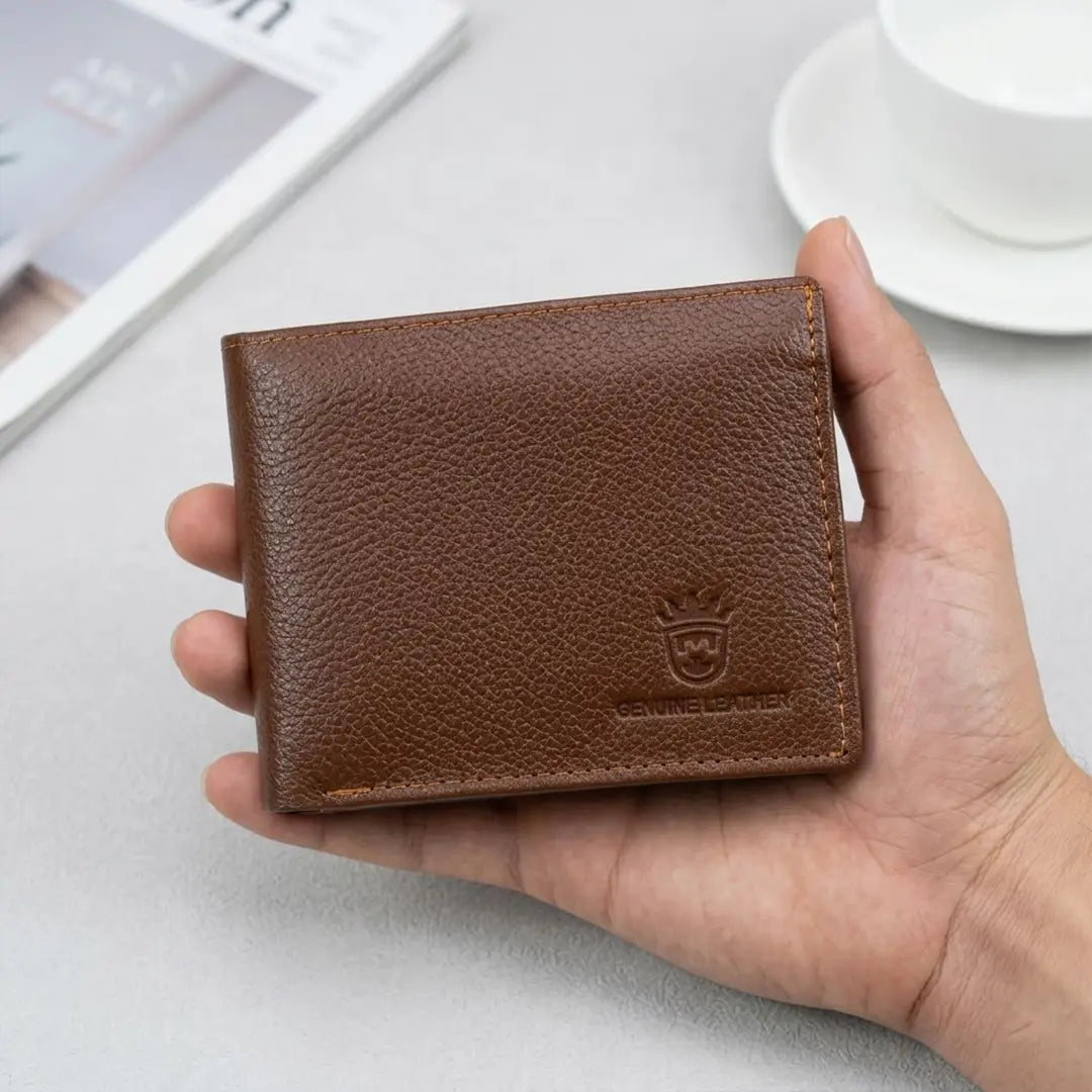 Timas Signature Executive | Premium Genuine Leather Bifold Wallet for Men