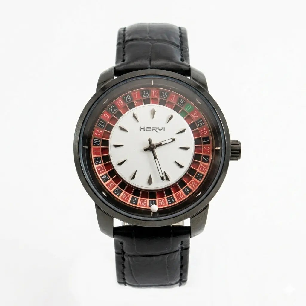Hervi Casino Series | Avant-Garde Roulette Architecture with Bold Geometric Depth