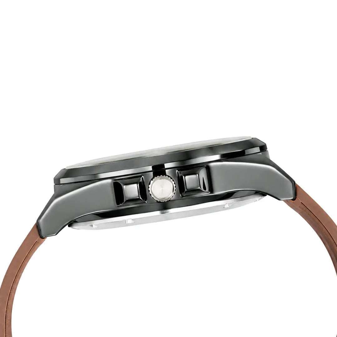 Timas Vector Series | Futuristic Geometric Dial Sports Watch with Premium Silicone Strap (AWTM-00269)