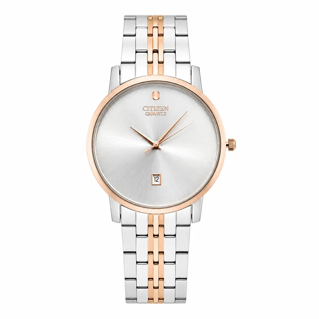 Citizen Quartz Museum Series (Master Copy) | Premium Minimalist Dial with Bi-Tonal Link Bracelet