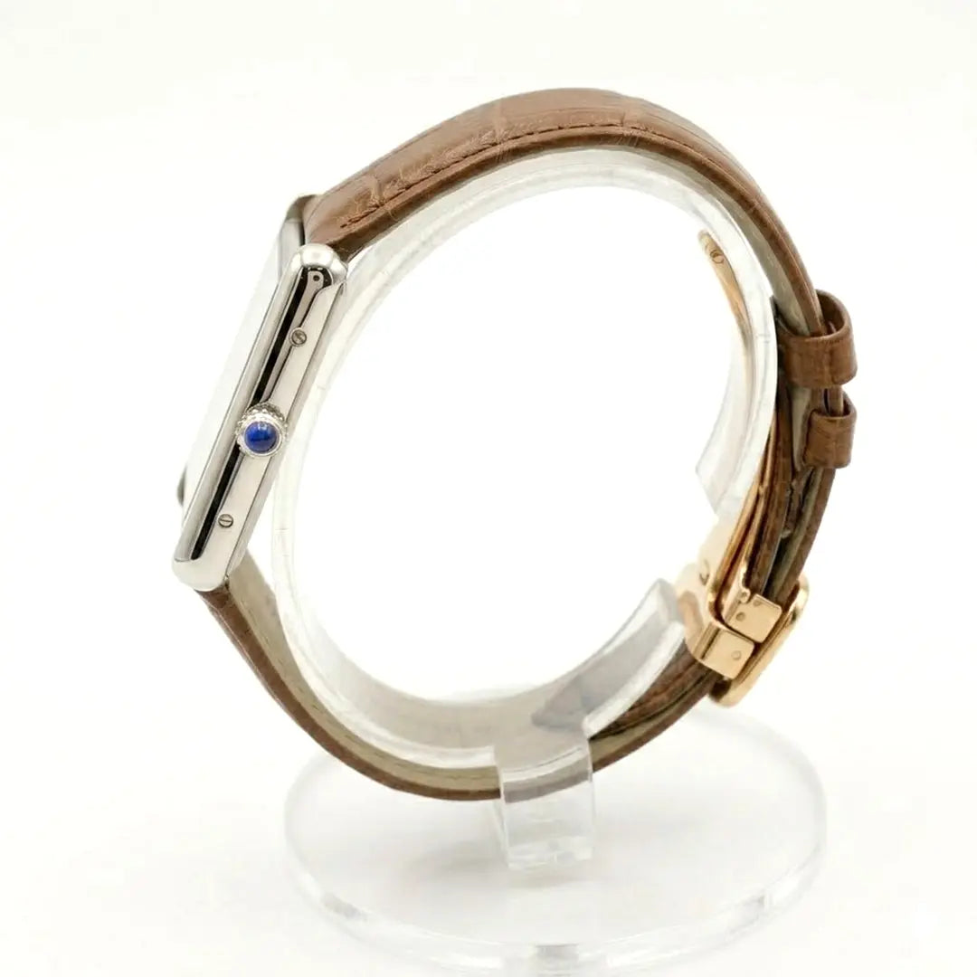 Vintage tank edition | Luxury rectangular roman dial with premium deployment clasp