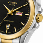 Citizen Quartz Executive Day-Date Edition | Bi-Tonal Dress Watch with Dual Calendar