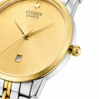 Citizen Quartz Museum Series (Master Copy) | Premium Minimalist Dial with Bi-Tonal Link Bracelet