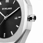 D1 Milano Ultra Thin Series (Master Copy) | Premium Polyogonal Bezel with Integrated Steel Bracelet