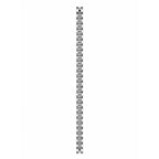 Monogram Interlocking Series | Woven Franco Mesh Bracelet with Engraved Circular Crest