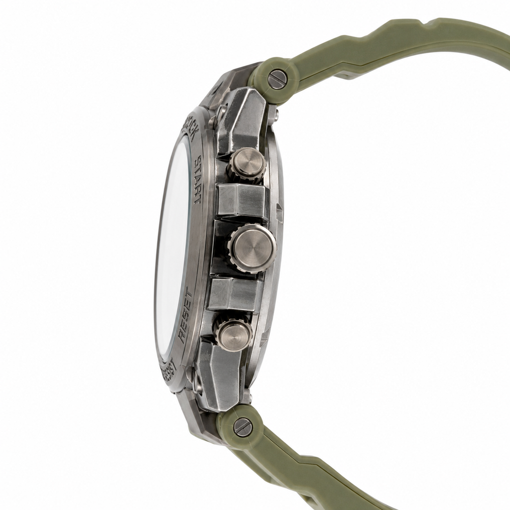 Ultimate Tactical Sports Watch | Dual-Display (Analog-Digital)