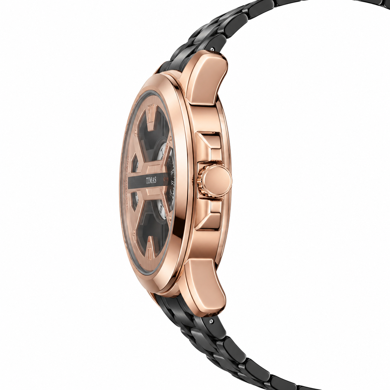 Timas orbit series | Futuristic rotating disk executive watch