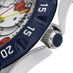 3D Hello Kitty Classic Black Watch