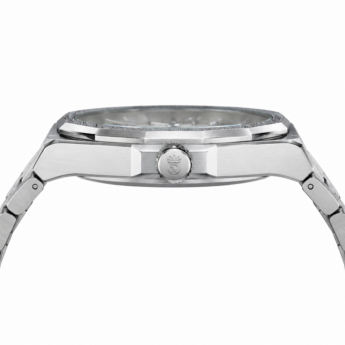 Men’s Timas Luxury Silver & Grey Professional Watch