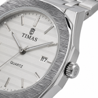 Men’s Timas Luxury Silver & Grey Professional Watch