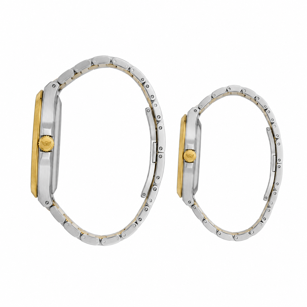 Success way prestige couple set | luxury matching watches with day-date display