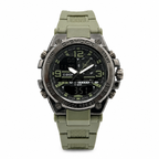 Ultimate Tactical Sports Watch | Dual-Display (Analog-Digital)