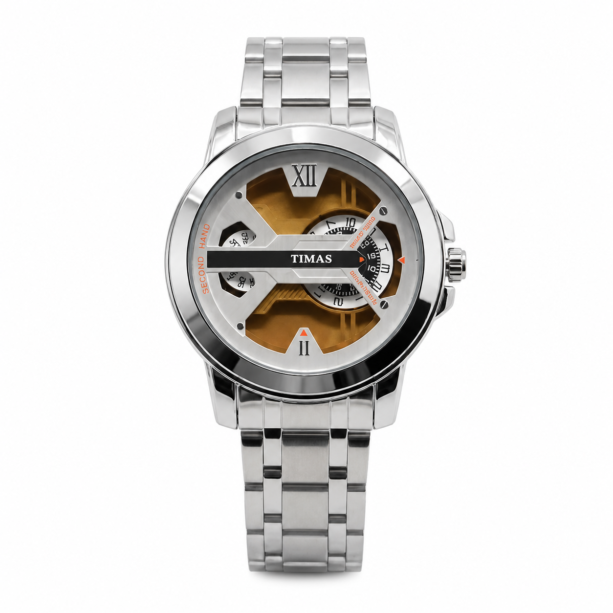 Timas orbit series | Futuristic rotating disk executive watch