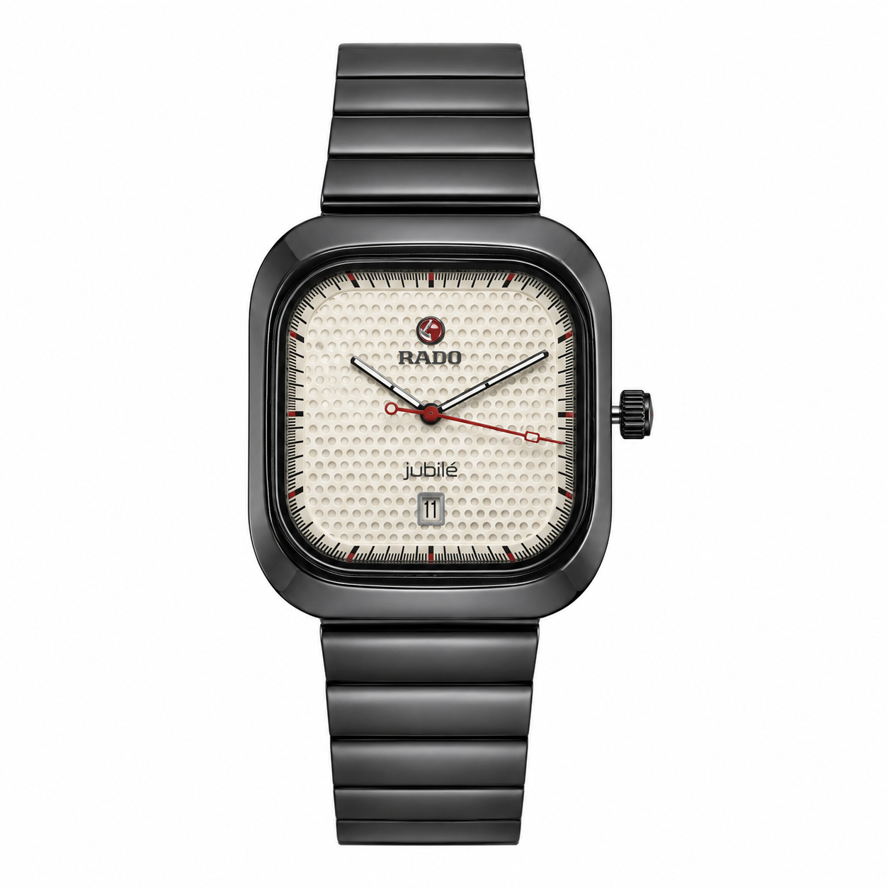 Rado vintage executive series | Iconic square-round watch with textured dial