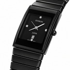 FITRON Jubilé Ceramic Edition | Rectangular High-Tech Ceramic Quartz Watch