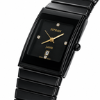 FITRON Jubilé Ceramic Edition | Rectangular High-Tech Ceramic Quartz Watch