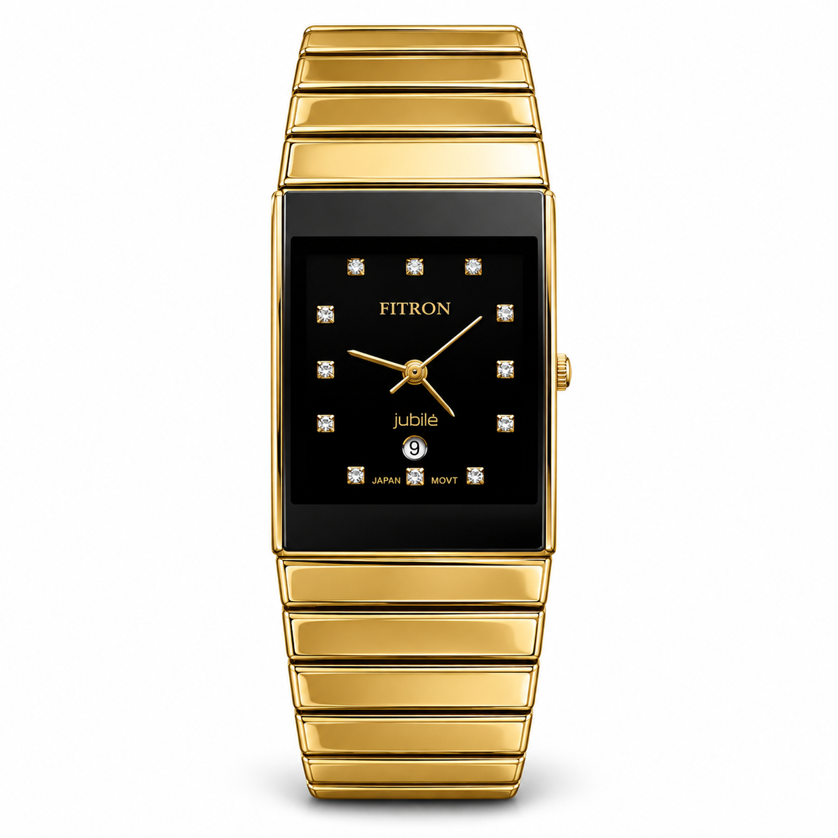 FITRON Jubilé Ceramic Edition | Rectangular High-Tech Ceramic Quartz Watch
