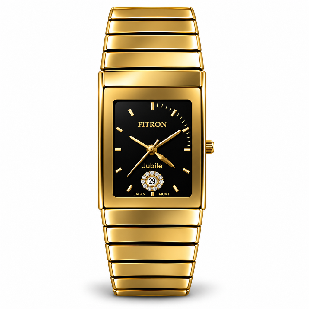 FITRON Jubilé Ceramic Edition | Rectangular High-Tech Ceramic Quartz Watch