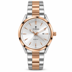 TIMAS Executive Quartz Watch with Sunburst Dial & Date Display (AWTM-00335)