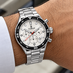 TIMAS Chronograph Quartz Watch with Functional Sub-Dials & Date Display (AWTM-00311)