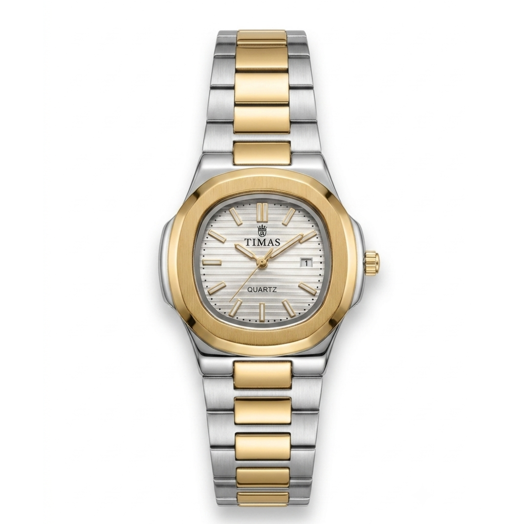 TIMAS Nautilus-Style Luxury Edition | Octagonal Bezel Stainless Steel Women's Quartz Watch (AWTL-00275)