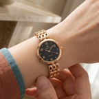 TIMAS Petite Jewelry Edition | Cut-Out Link Bracelet Women's Quartz Watch (AWTL-00277)
