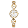 TIMAS Petite Jewelry Edition | Calligraphic Motif Link Bangle Women's Quartz Watch (AWTL-00278)