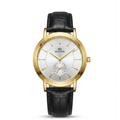 BESTWIN Dawn Seconds Classic Edition | Leather Strap Quartz Watch (AWBM-00286)