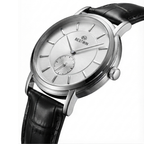 BESTWIN Dawn Seconds Classic Edition | Leather Strap Quartz Watch (AWBM-00286)