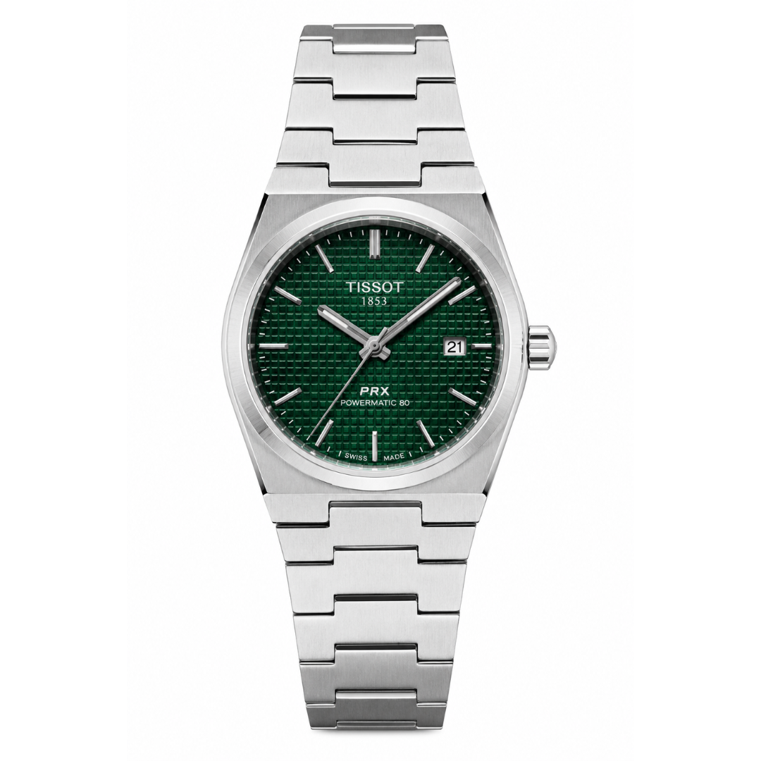 TISSOT PRX Style Edition | Textured Dial Integrated Bracelet Quartz Watch (AWTM-00334)