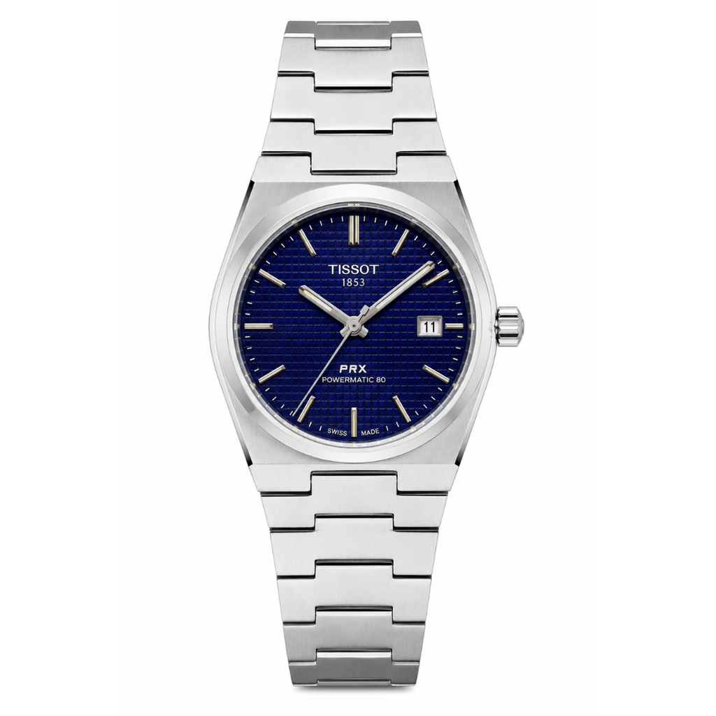 TISSOT PRX Style Edition | Textured Dial Integrated Bracelet Quartz Watch (AWTM-00334)