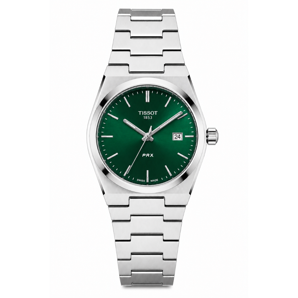 TISSOT PRX Style Edition | Textured Dial Integrated Bracelet Quartz Watch (AWTM-00334)