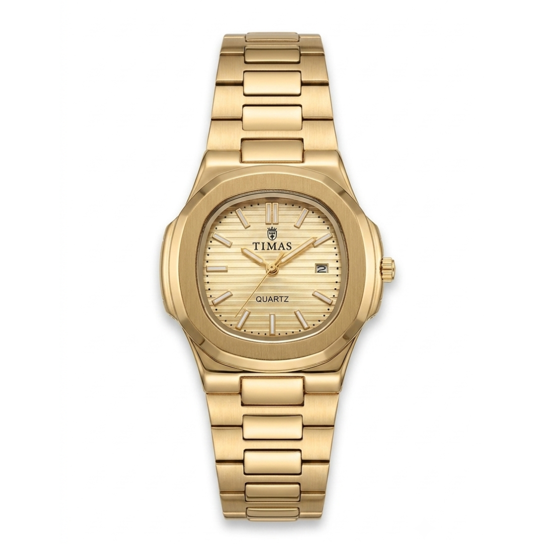 TIMAS Nautilus-Style Luxury Edition | Octagonal Bezel Stainless Steel Women's Quartz Watch (AWTL-00275)